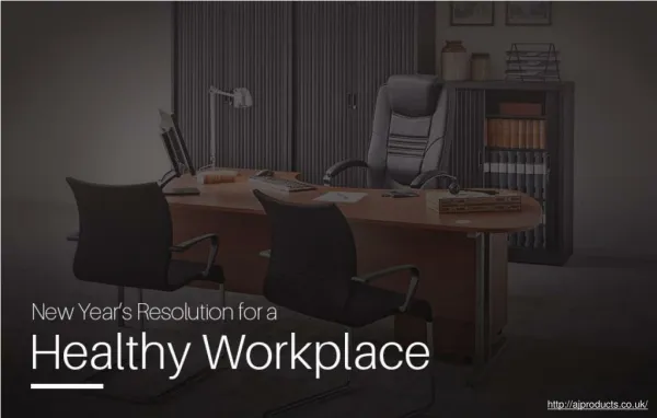 What Are Some Ways in Which You Can Make Your Workplace Healthier?