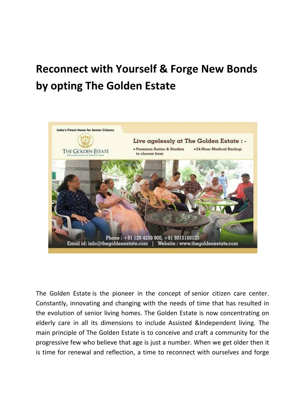 reconnect with yourself forge new bonds by opting