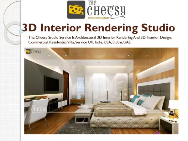 3D Interior Rendering Studio