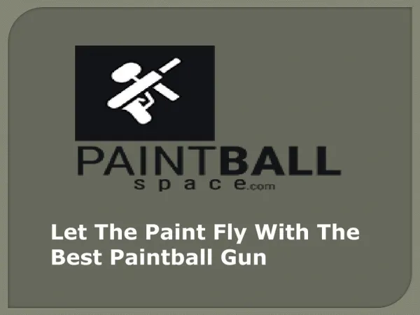 Best Paintball Gun for Beginner