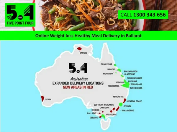 Online Weight loss Healthy Meal Delivery in Ballarat