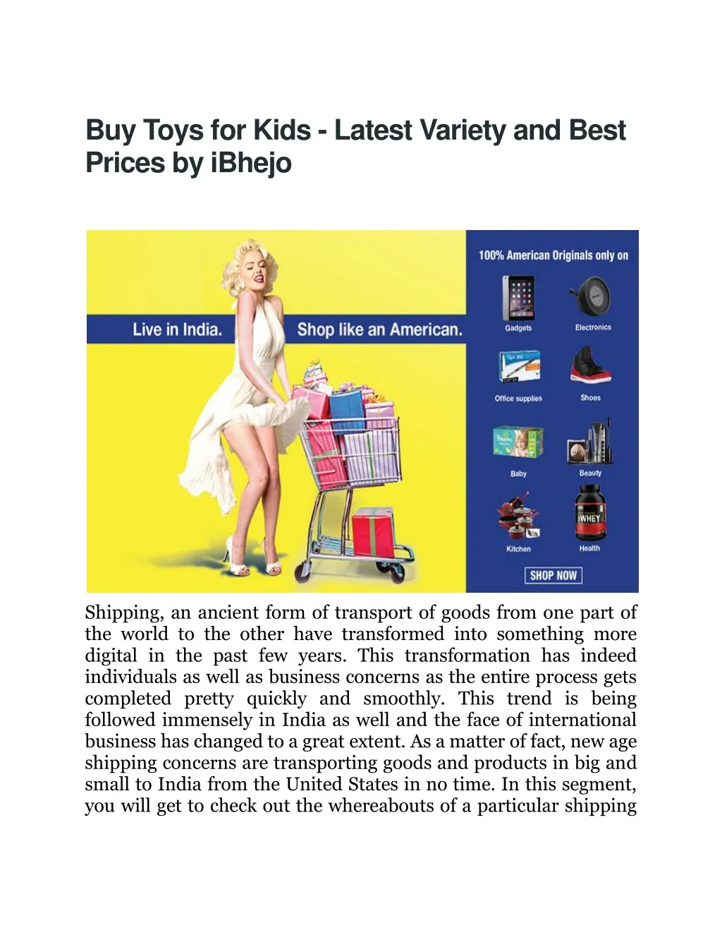 buy toys for kids latest variety and best prices