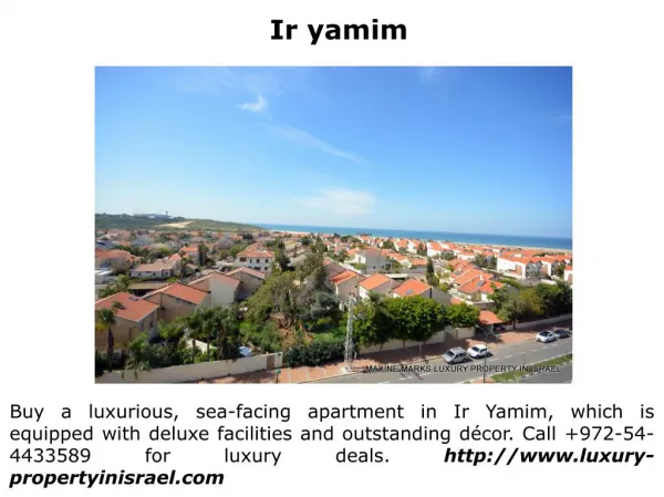 Ir yamim