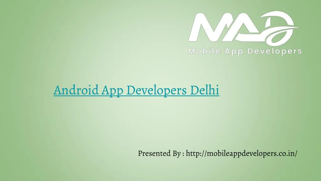 android app developers delhi