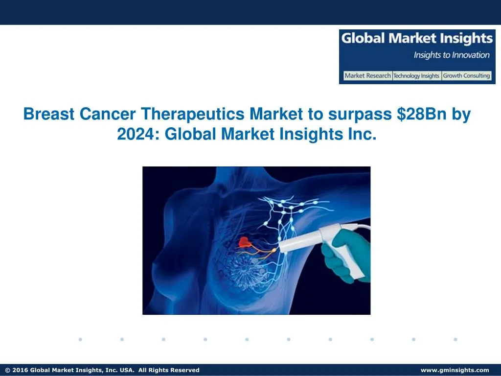 breast cancer therapeutics market to surpass 28bn