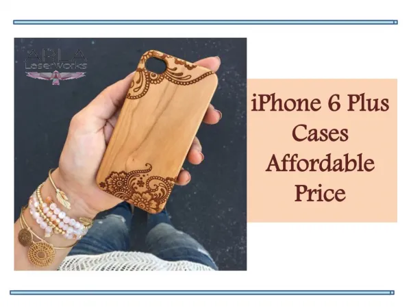 iPhone 6 Plus Cases Affordable Price - Arla Laser Works