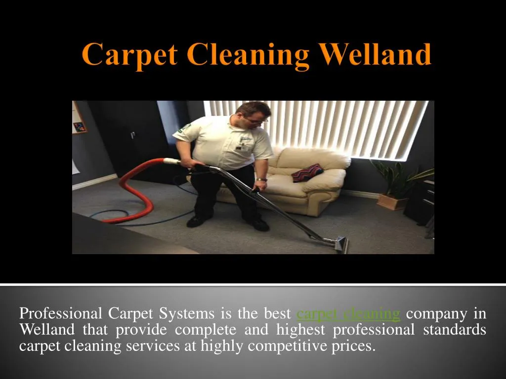 carpet cleaning welland