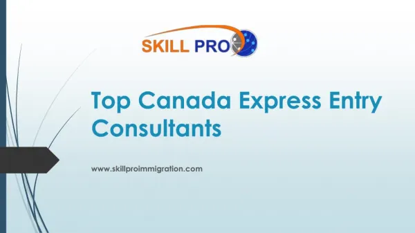 Canada Express Entry Immigration Consultants