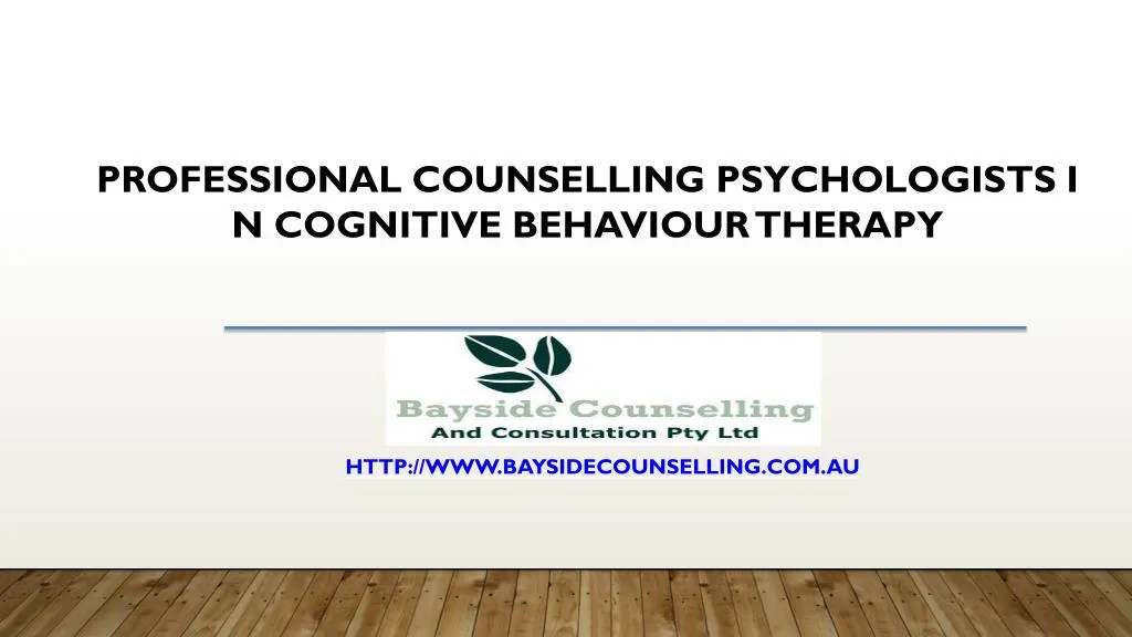 professional counselling psychologists