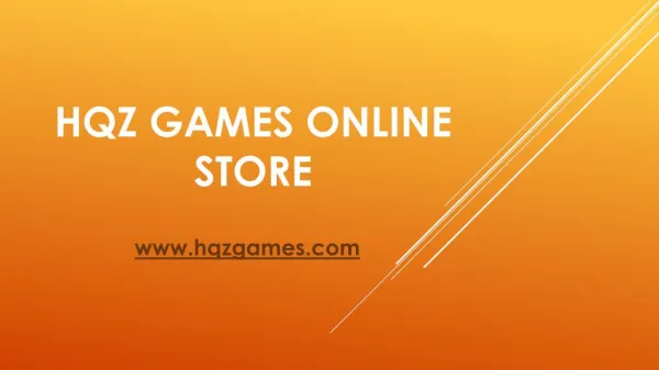 Games HQZ Online Store