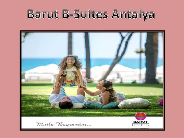 Holiday offer Antalya