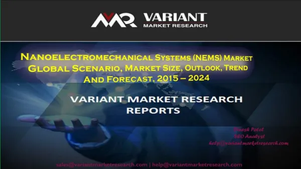 Nanoelectromechanical Systems (NEMS) Market Global Scenario, Market Size, Outlook, Trend And Forecast, 2015 – 2024