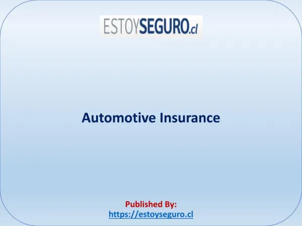 Automotive Insurance