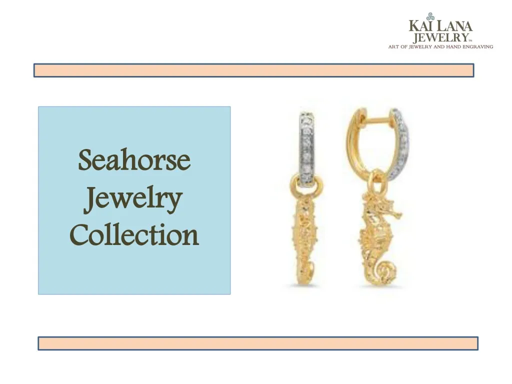 seahorse jewelry collection