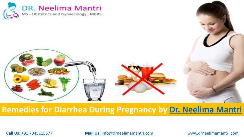 remedies for diarrhea during pregnancy
