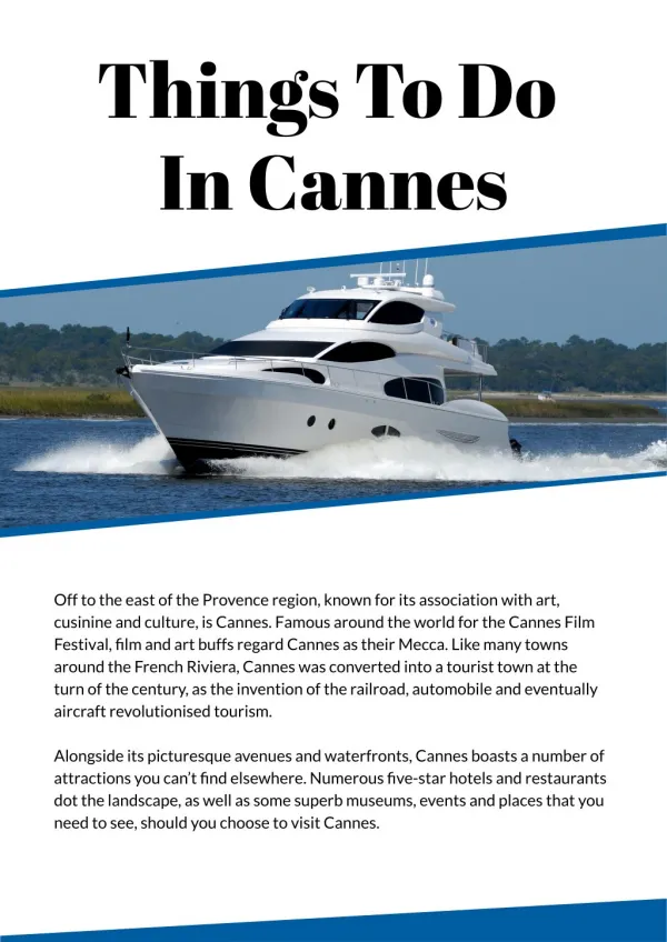 Get amazing experience on Superyacht charter Cannes