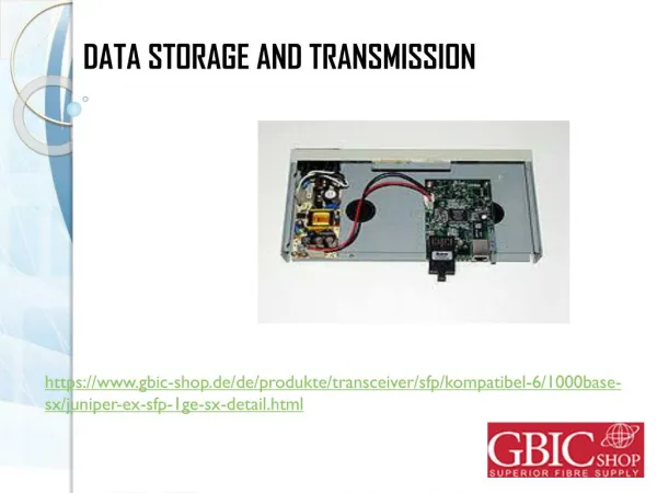 Data storage and transmission
