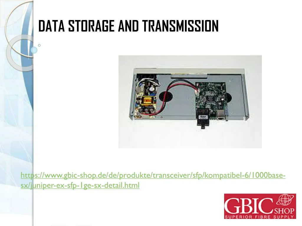 data storage and transmission