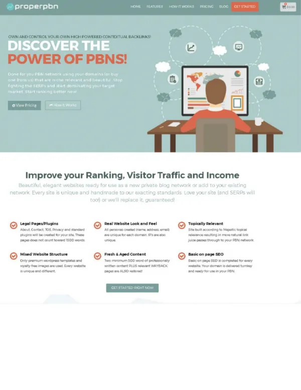 Private Blog Network Service & Turnkey PBN or Build Your Domain - properpbn.com