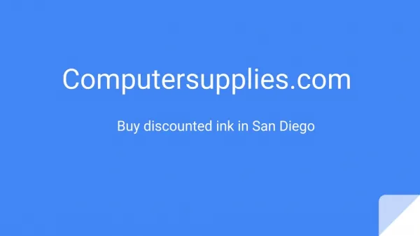 Buy discounted inks in San Diego