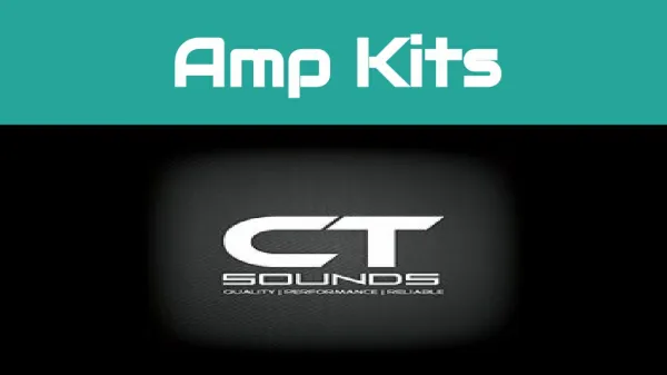 Amp Wiring Kit