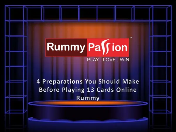 4 Preparations You Should Make Before Playing 13 Cards Online Rummy