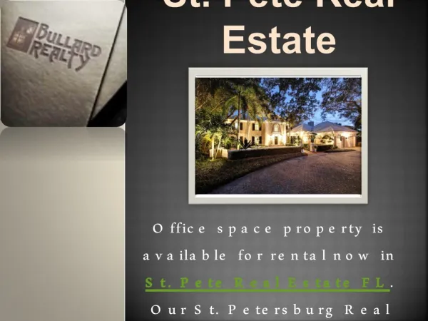 St. Pete Real Estate