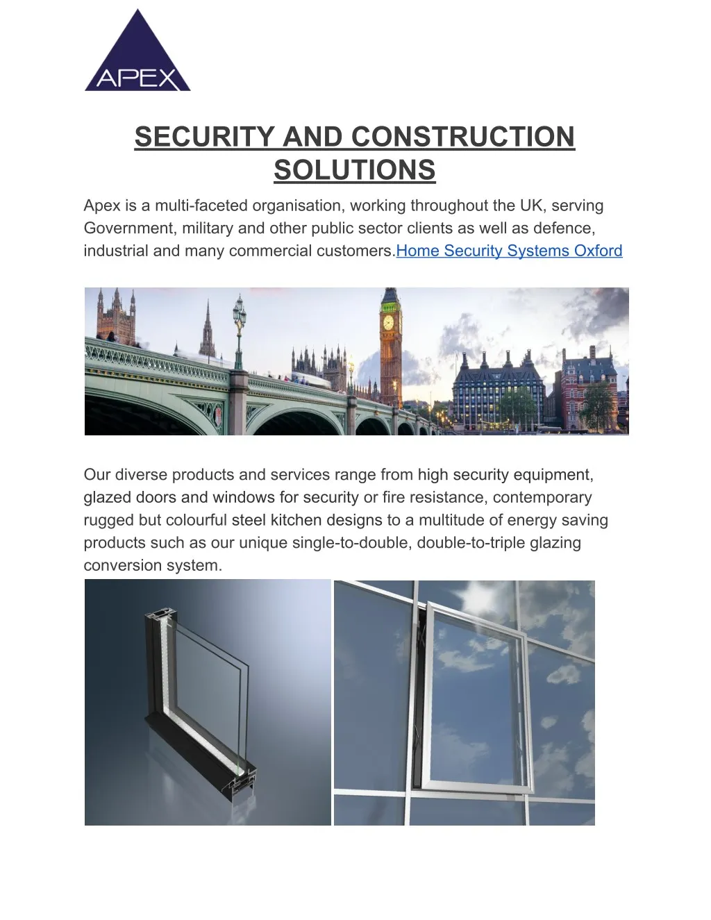 security and construction solutions