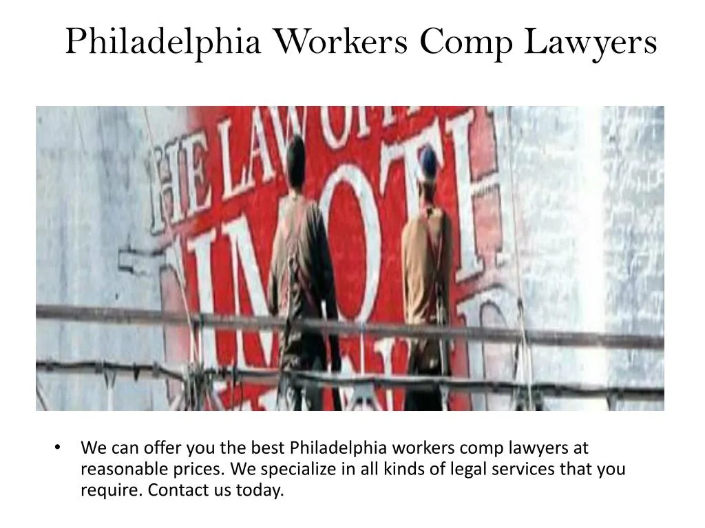 philadelphia workers comp lawyers