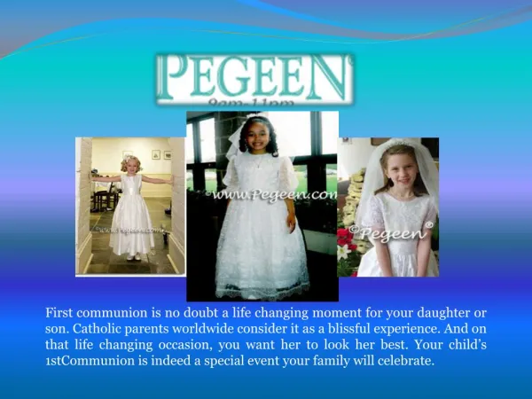 First Communion dresses online