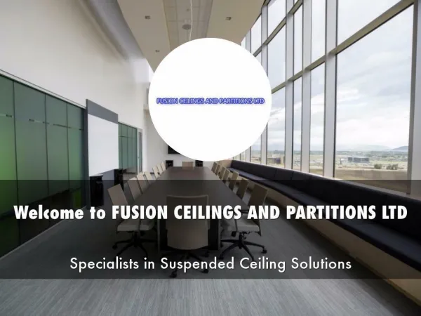 Information Presentation Of Fusion Ceilings