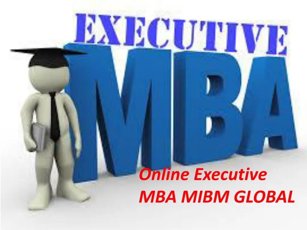 online executive mba mibm global