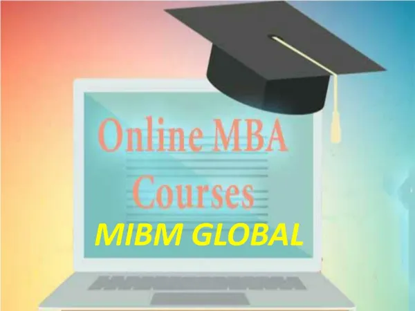 Online MBA Courses in NOIDA