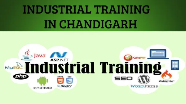 Industrial Training In Chandigarh