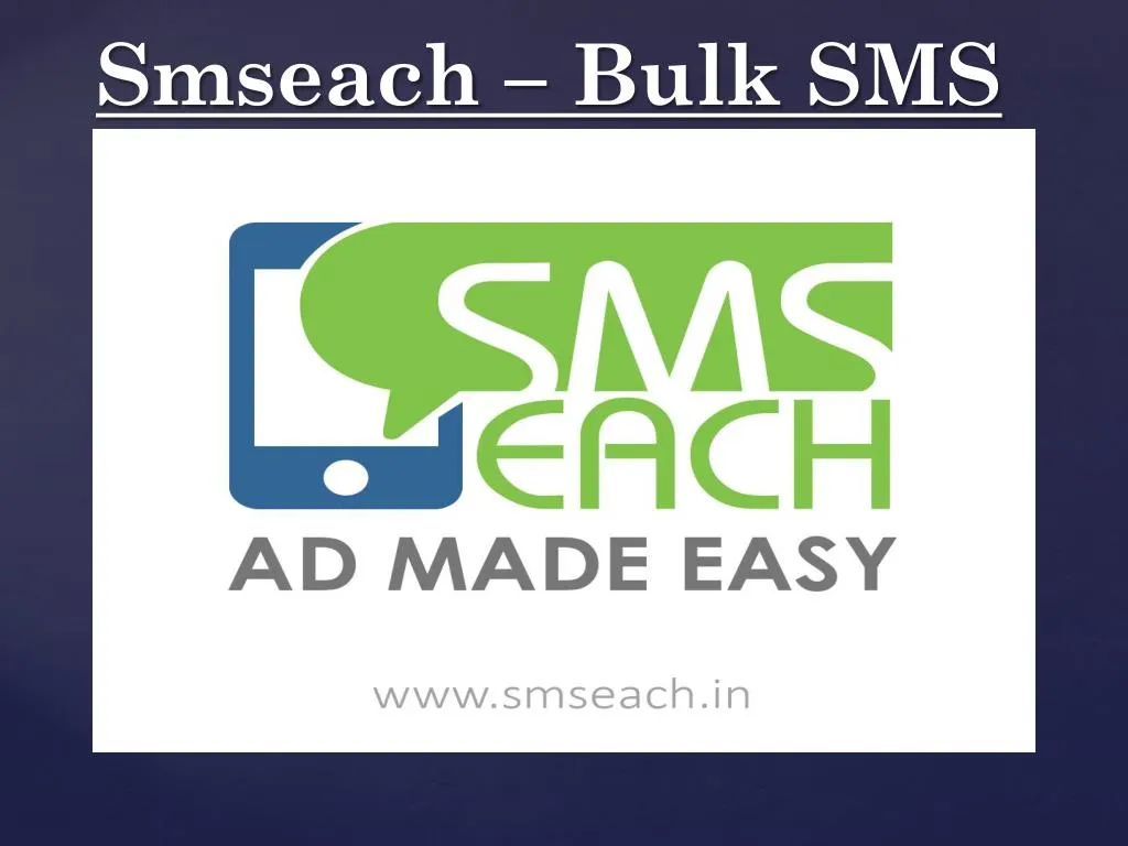 smseach bulk sms