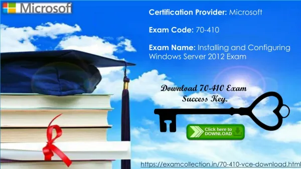 70-410 Dumps - Examcollection.in