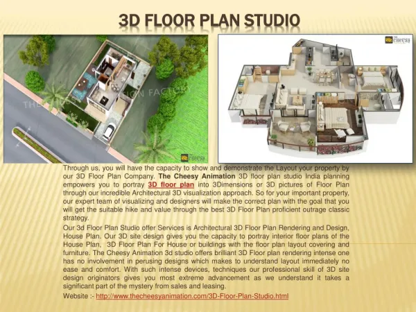3D Floor Plan Studio