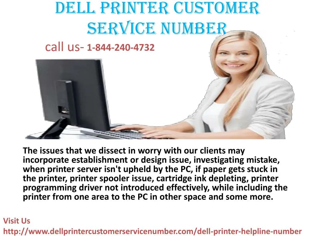 dell printer customer service number