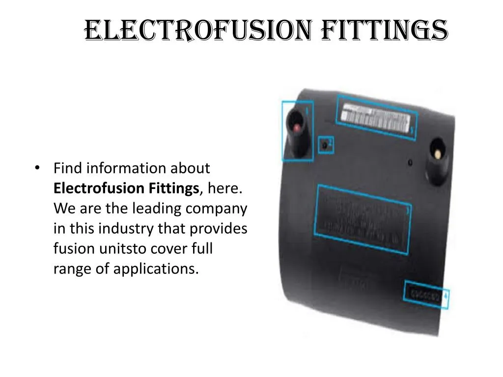 electrofusion fittings