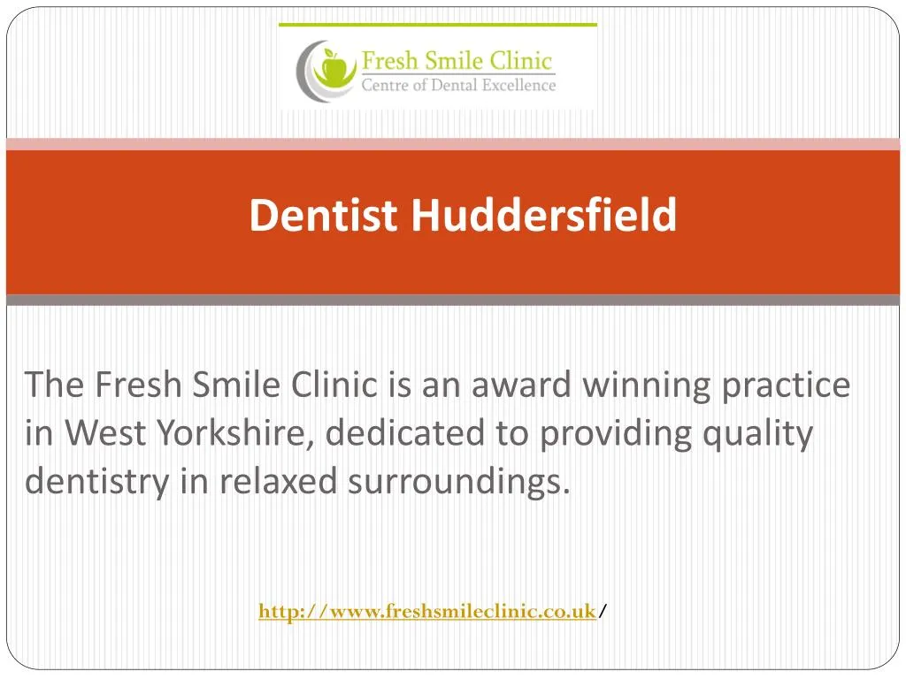 dentist huddersfield