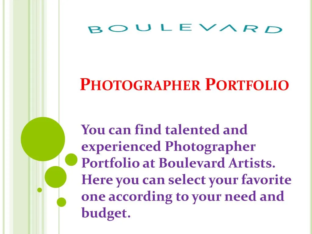 photographer portfolio