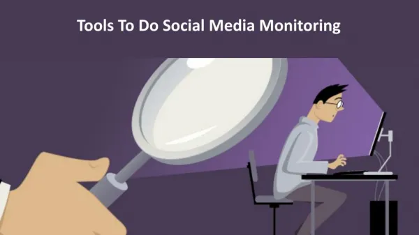 Social media monitoring