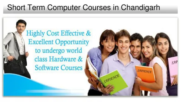 Short Term Computer Courses in Chandigarh