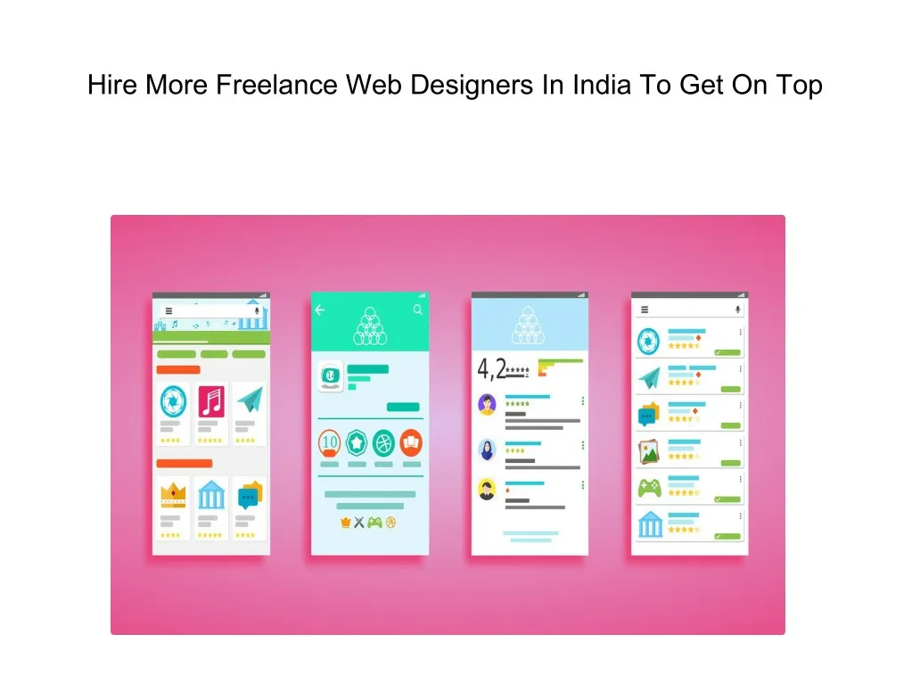 hire more freelance web designers in india
