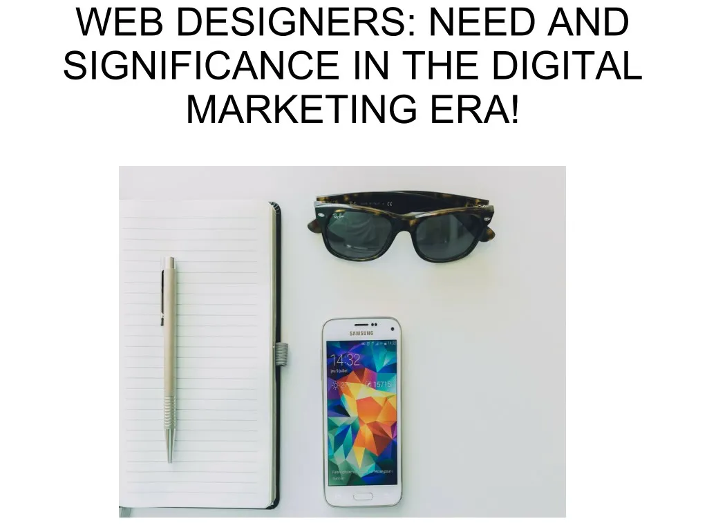 web designers need and significance