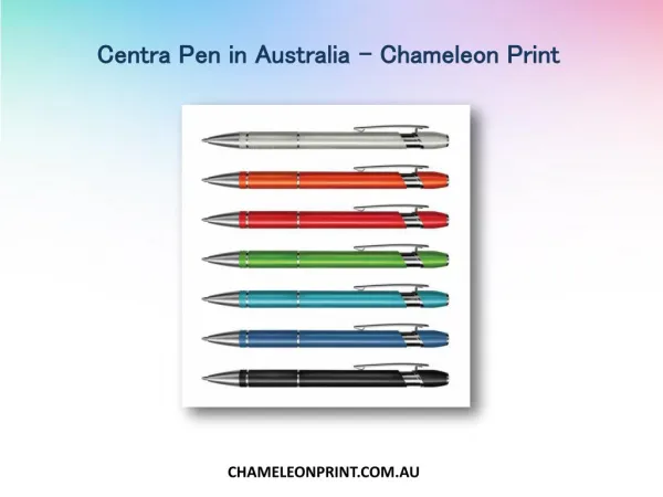 Centra Pen in Australia - Chameleon Print
