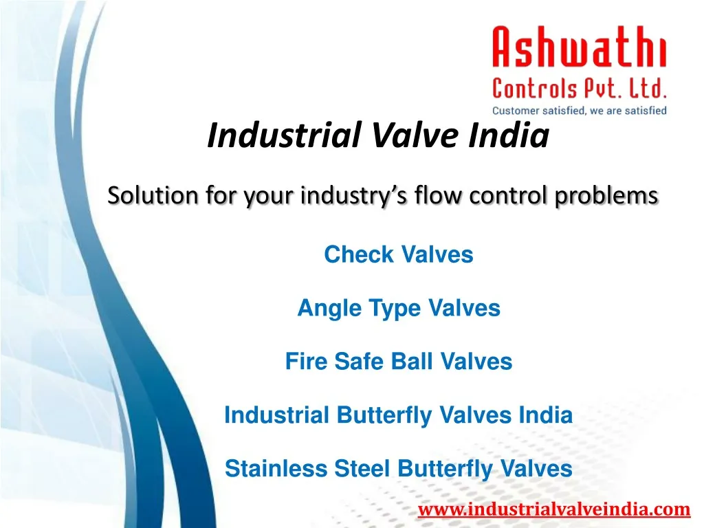 industrial valve india