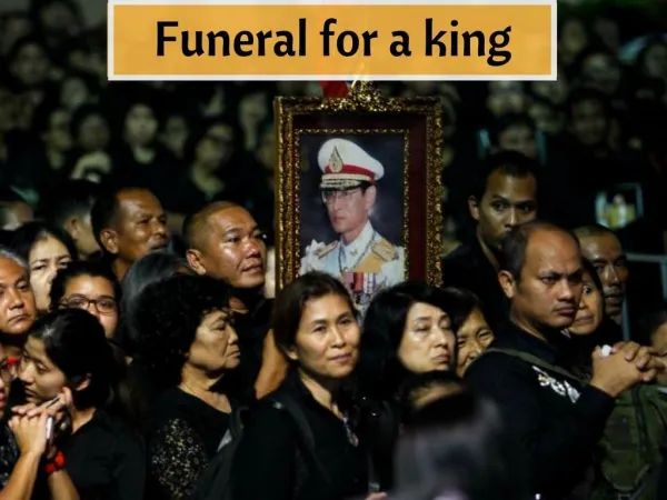 Thailand's funeral procession for King Bhumibol Adulyadej