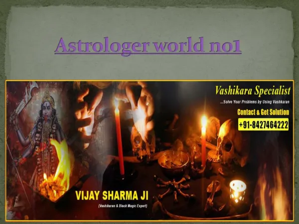 Astrologer world no1 - Black magic