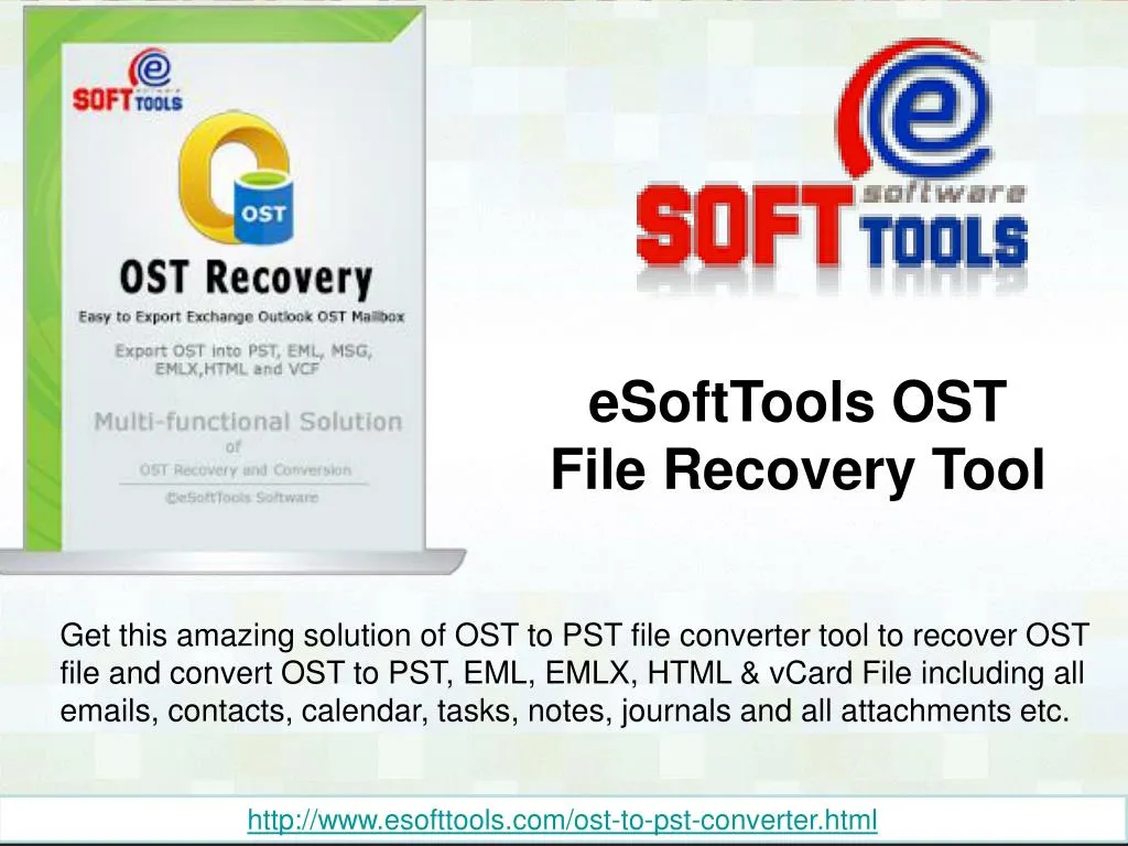 esofttools ost file recovery tool